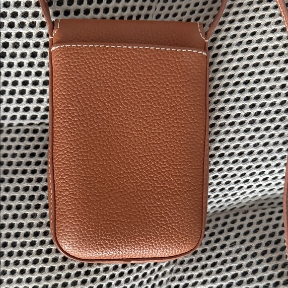 Quince Brown Leather Crossbody Bag - Picture 4 of 7